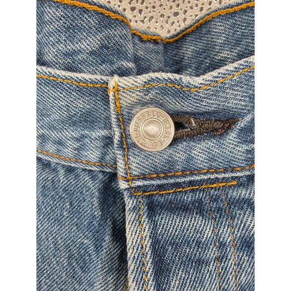 Levis 501 Original Fit‎ Mens Jeans W36 L36 Button Fly Denim Blue - Picture 2 of 5